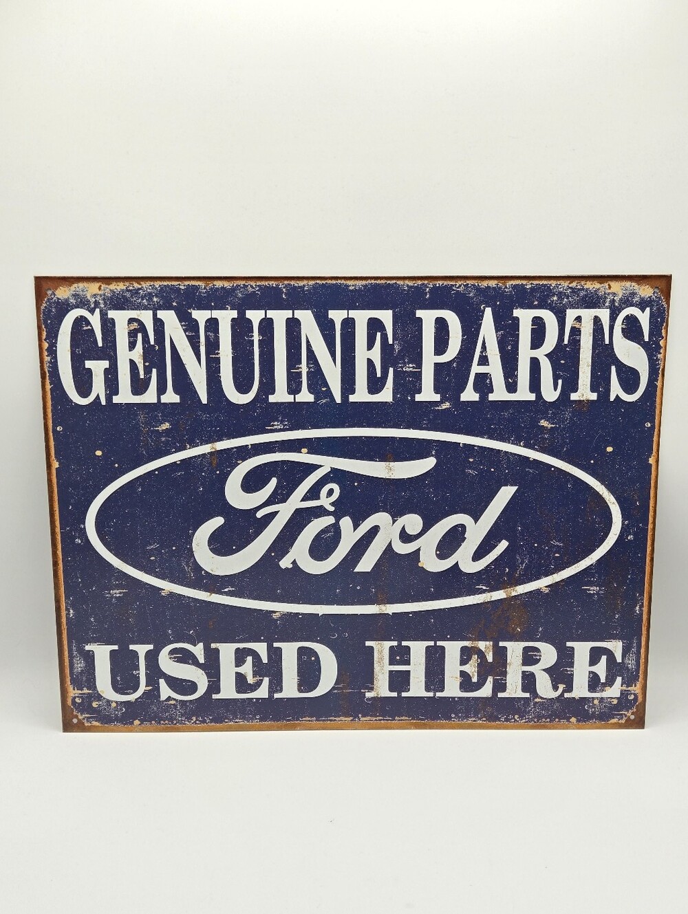 HOBBY LOBBY Vintage Style Wall Hanging Sign Ford Blue